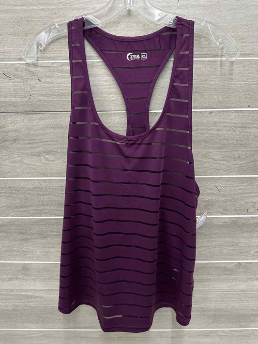 Zyia Size XXL Purple Womens Tank Top