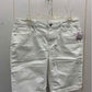 d. Jeans White Womens Size 12 Shorts