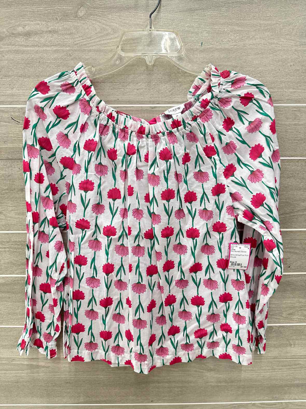 J Crew Size S Pink Womens Shirt