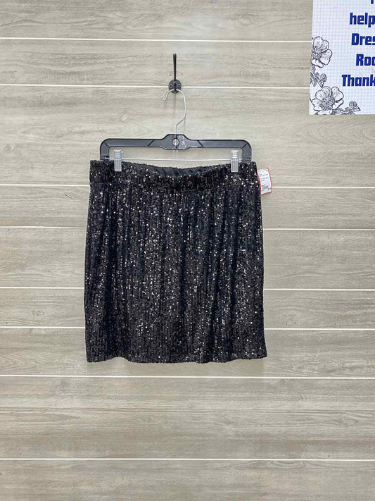 Maurices Black Womens Women Size 8 Skirt
