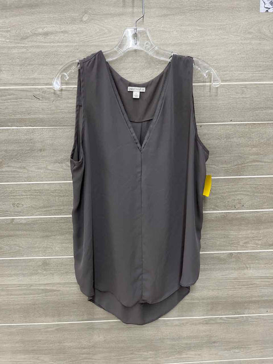 CATO Gray Womens Size L Tank Top