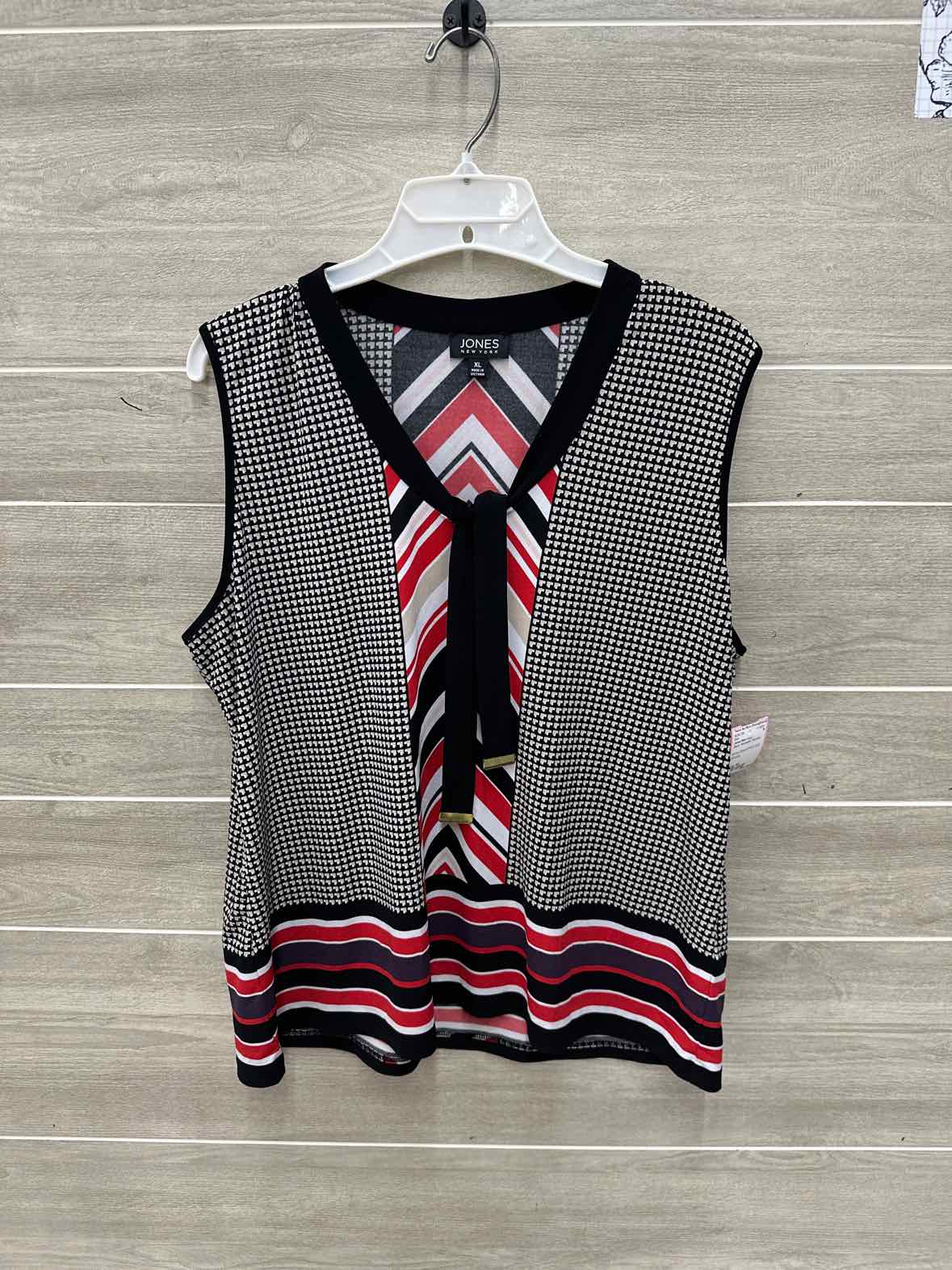 Jones New York Size XL Black Womens Shirt