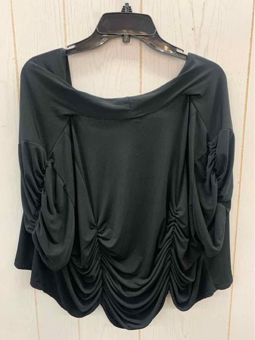 Dressbarn Black Womens Size 22/24 Shirt