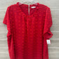 Chicsoul Size 2X Red Plus Shirt