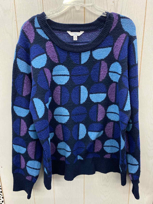 Time & Tru Blue Womens Size 16/18 Sweater