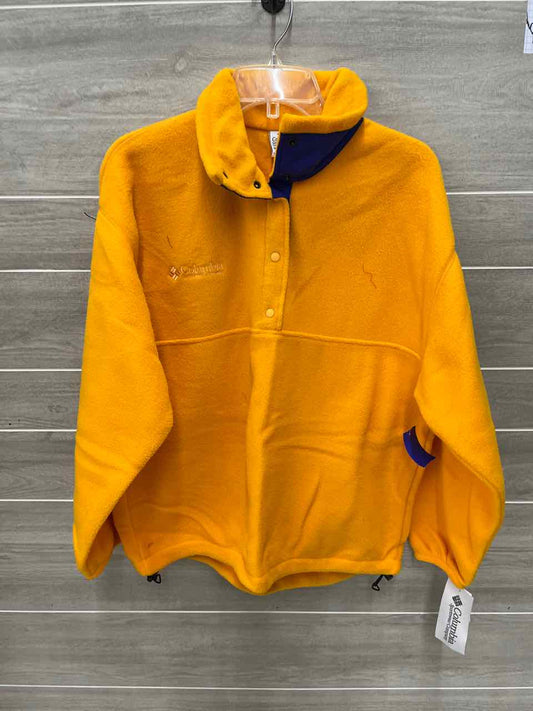 Columbia Size M Yellow Womens Sweatshirt