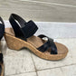 Skechers US Shoe Size 6.5 Black Womens Sandals