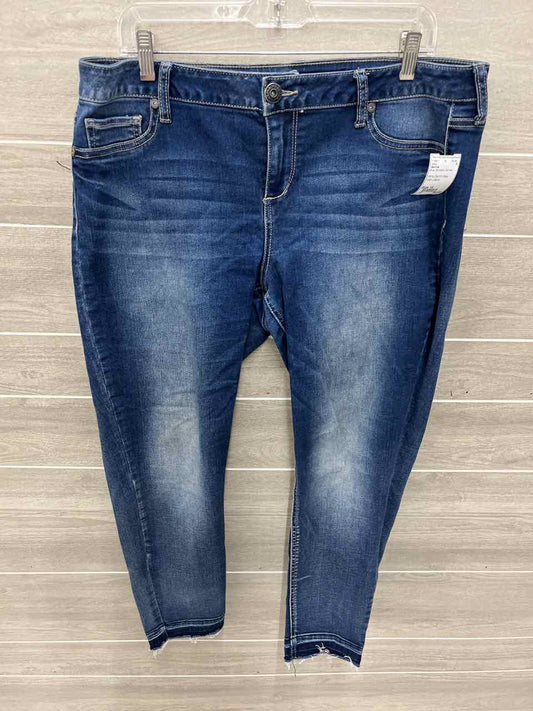 Maurices Blue Womens Women Size 16 Jeans