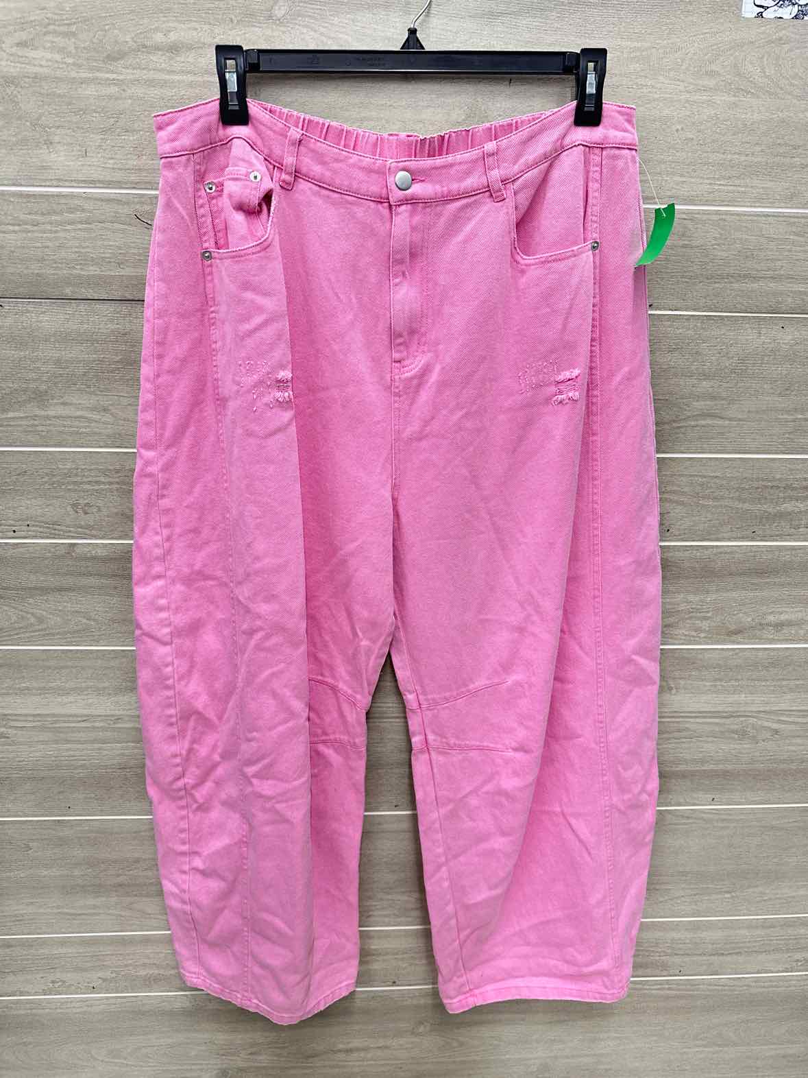 ODDI Size 2X Pink Plus Pants