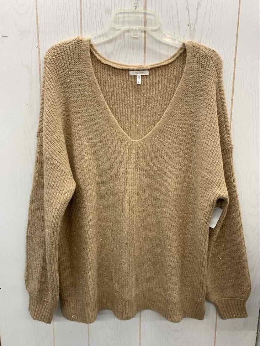 Maurices Tan Womens Size L Sweater