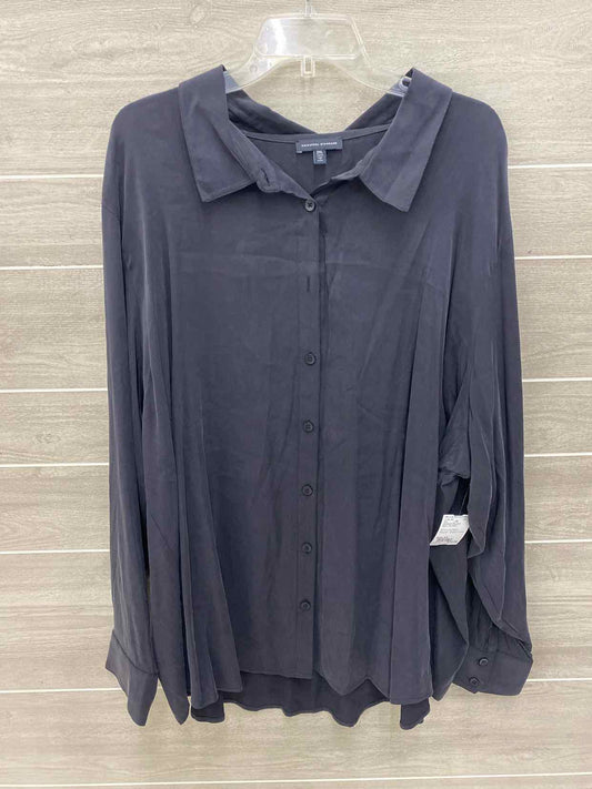 Universal Standard Black Womens Size 4X Shirt