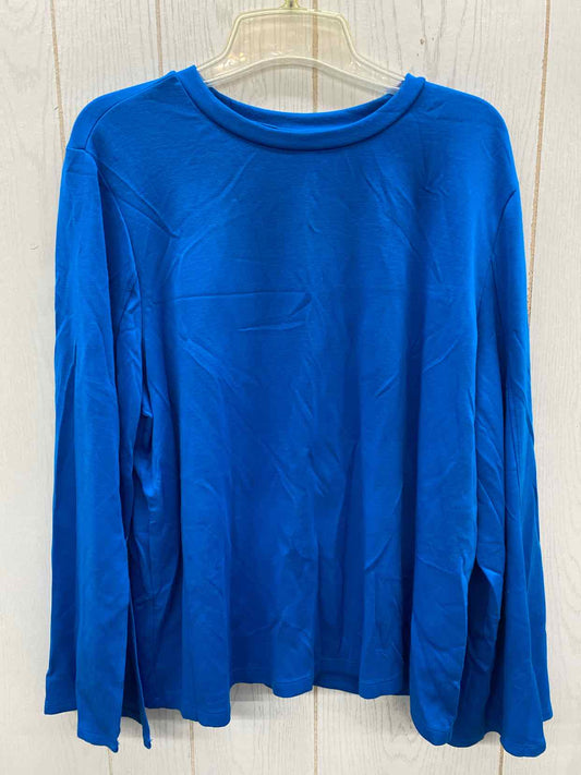Worthington Blue Womens Size 18/20 Shirt