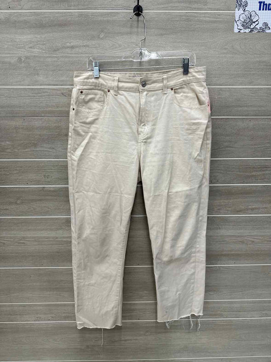 Primark Size 12 Cream Womens Jeans