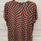 Davi & Dani Brown Womens Size XL Shirt