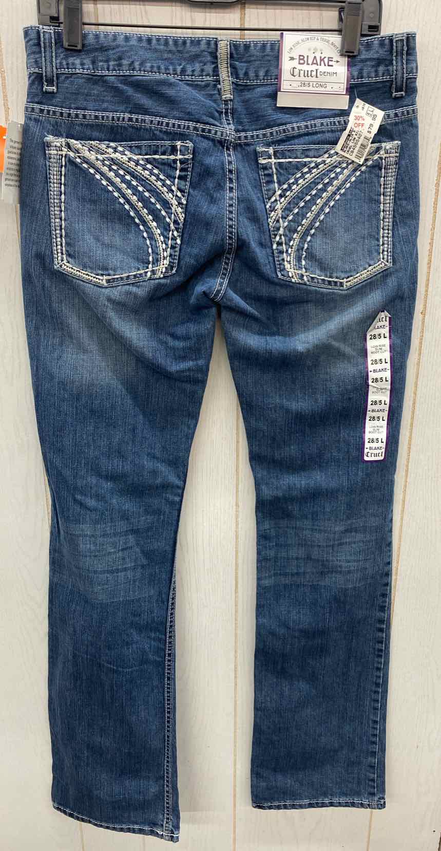 Cruel Blue Womens Size 6 Long Jeans