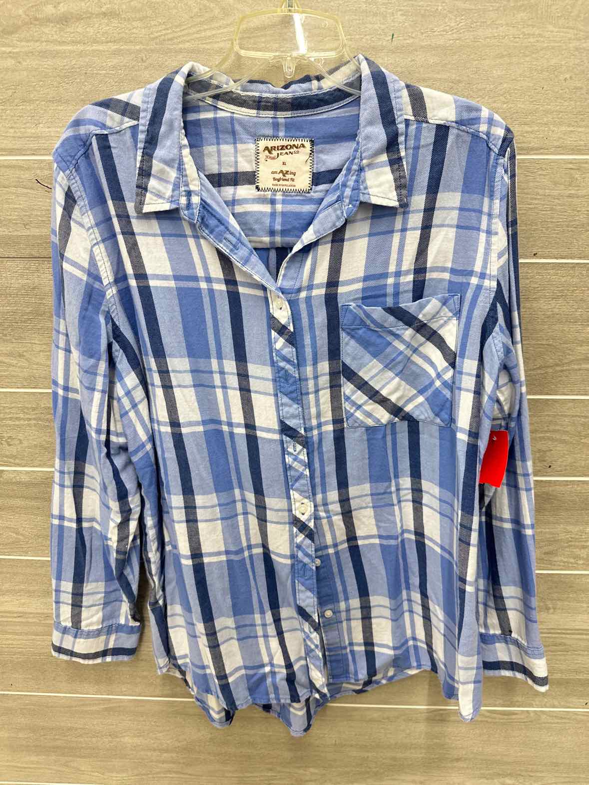 Arizona Size XL Blue Junior Shirt