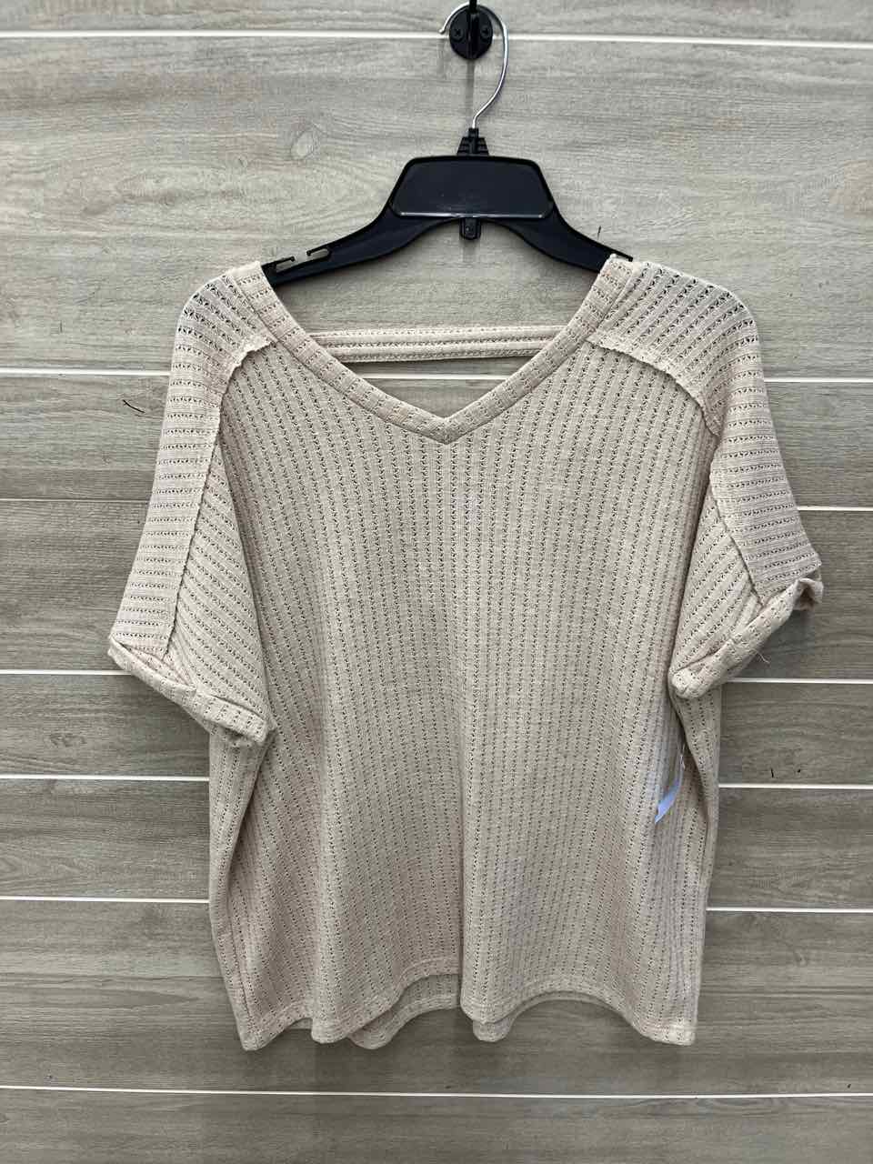 HAYDEN Size S Tan Womens Shirt
