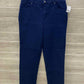 Gloria Vanderbilt Navy Womens Women Size 14 Short Jeans