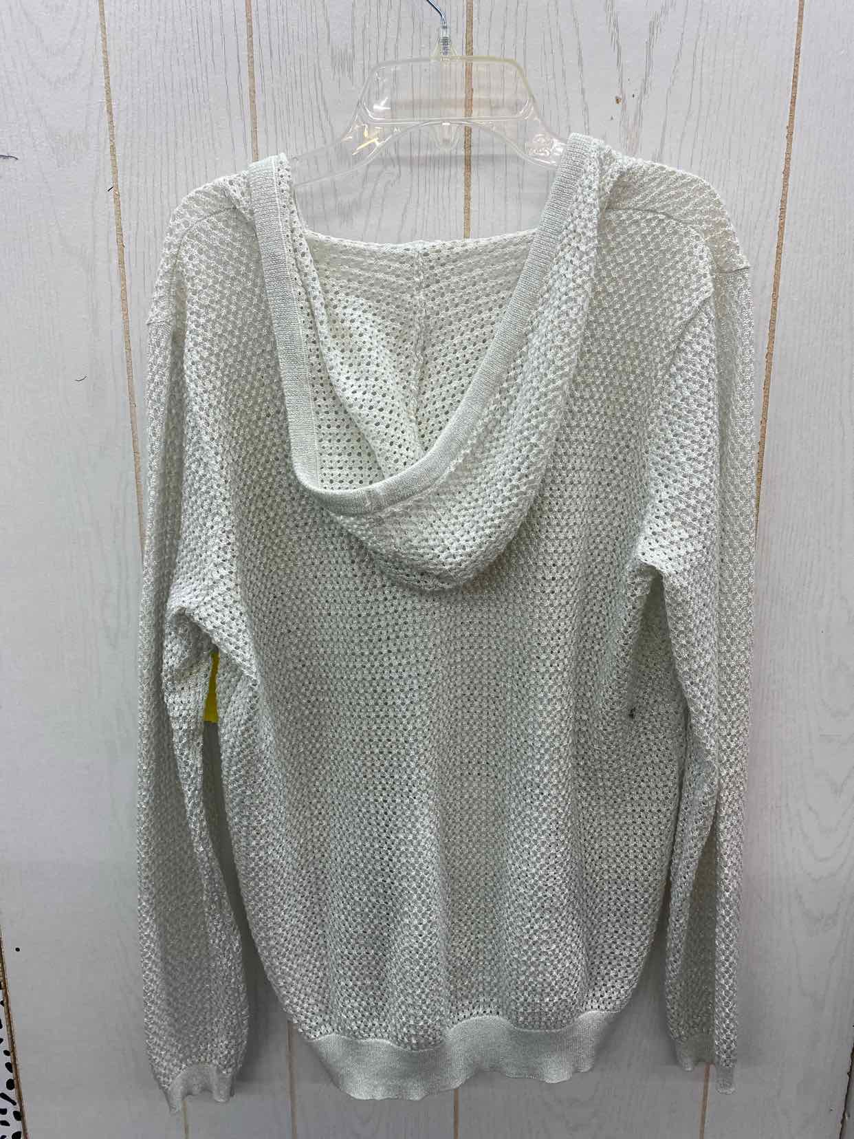 Charming Charlie White Womens Size L Sweater