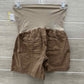 Motherhood Size M Brown Maternity Shorts