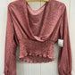 Shein Pink Junior Size L Shirt