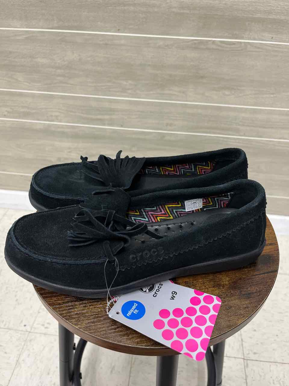Crocs US Shoe Size 9 Black Womens Shoes/Footwear