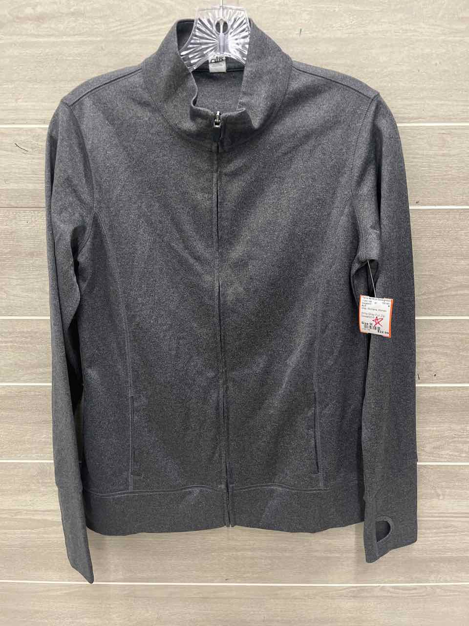 ALO Size M Gray Womens Sweatshirt
