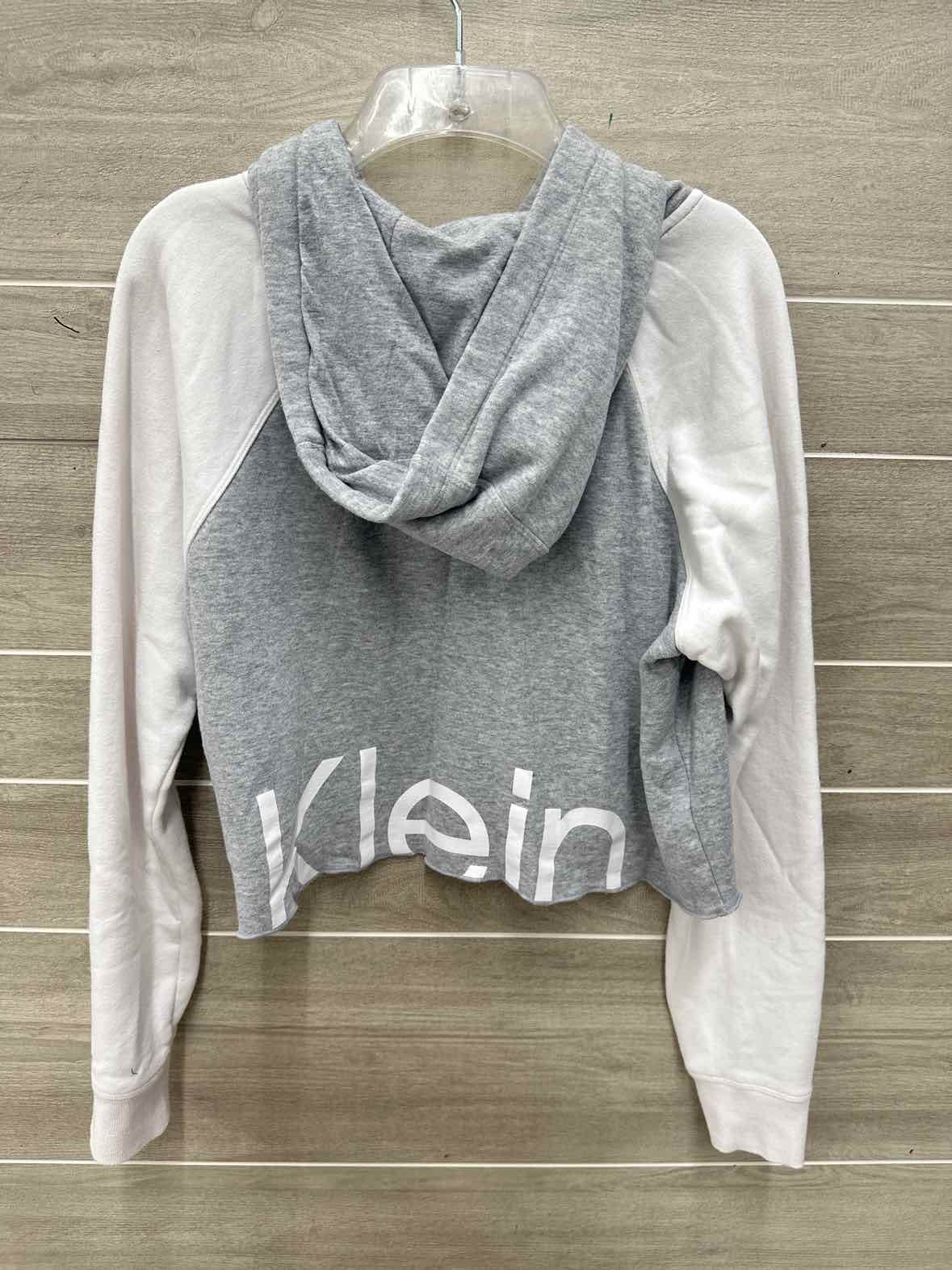 Calvin Klein Size M Gray Womens Sweatshirt