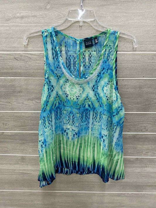 Saks Fifth Ave Blue Womens Size M Tank Top