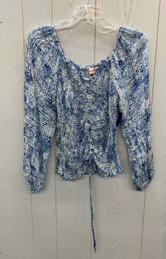 Willow Root Blue Womens Size M Shirt