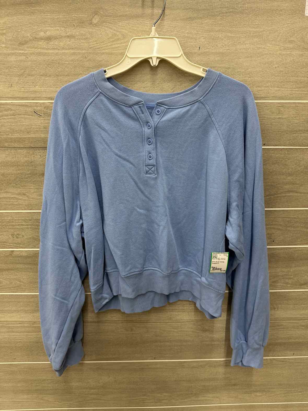 Old Navy Size L Blue Womens Sweatshirt
