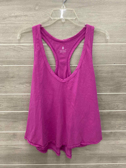 Free People Pink Womens Size L Tank Top
