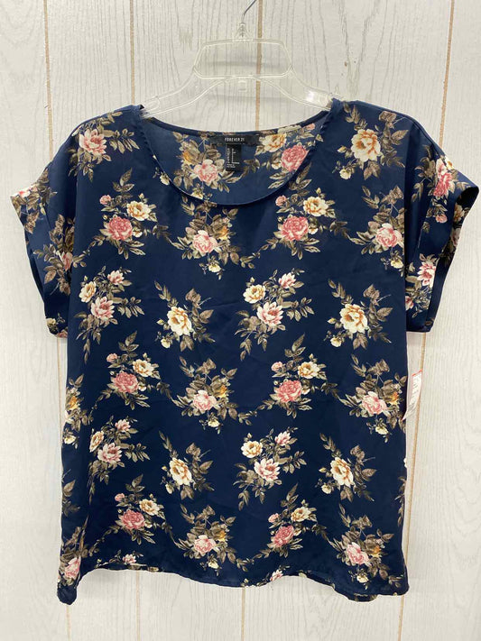 Forever 21 Navy Womens Size Small Shirt
