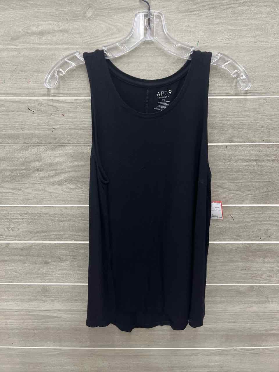 Apt 9 Size M Black Womens Tank Top
