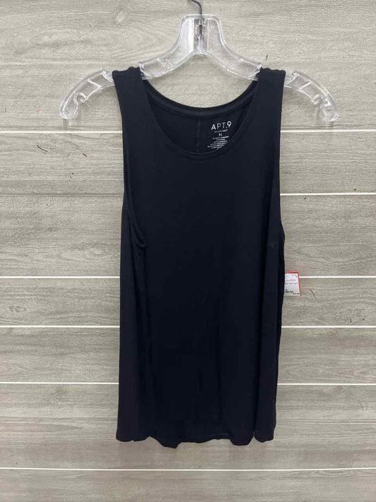 Apt 9 Size M Black Womens Tank Top