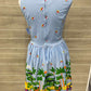Size 22 Blue Plus Dress