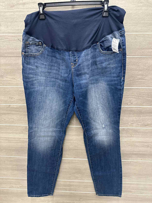 Old Navy Size 16 Blue Maternity Jeans