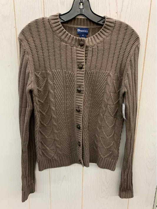 Northcrest Taupe Womens Size M Sweater