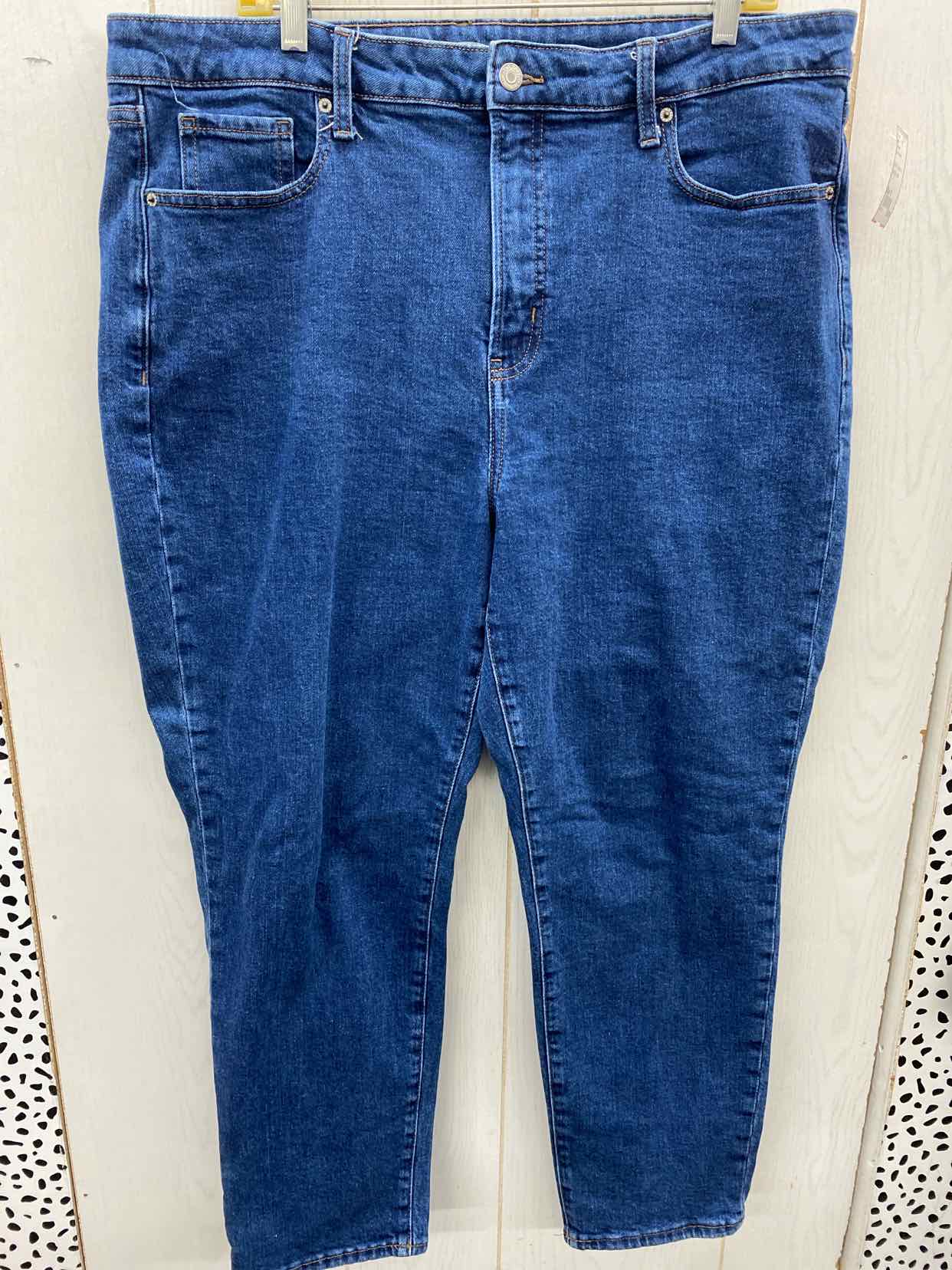 Old Navy Blue Womens Size 18 Jeans