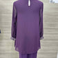 Midnight Velvet Purple Womens Women Size 10/12 Dress