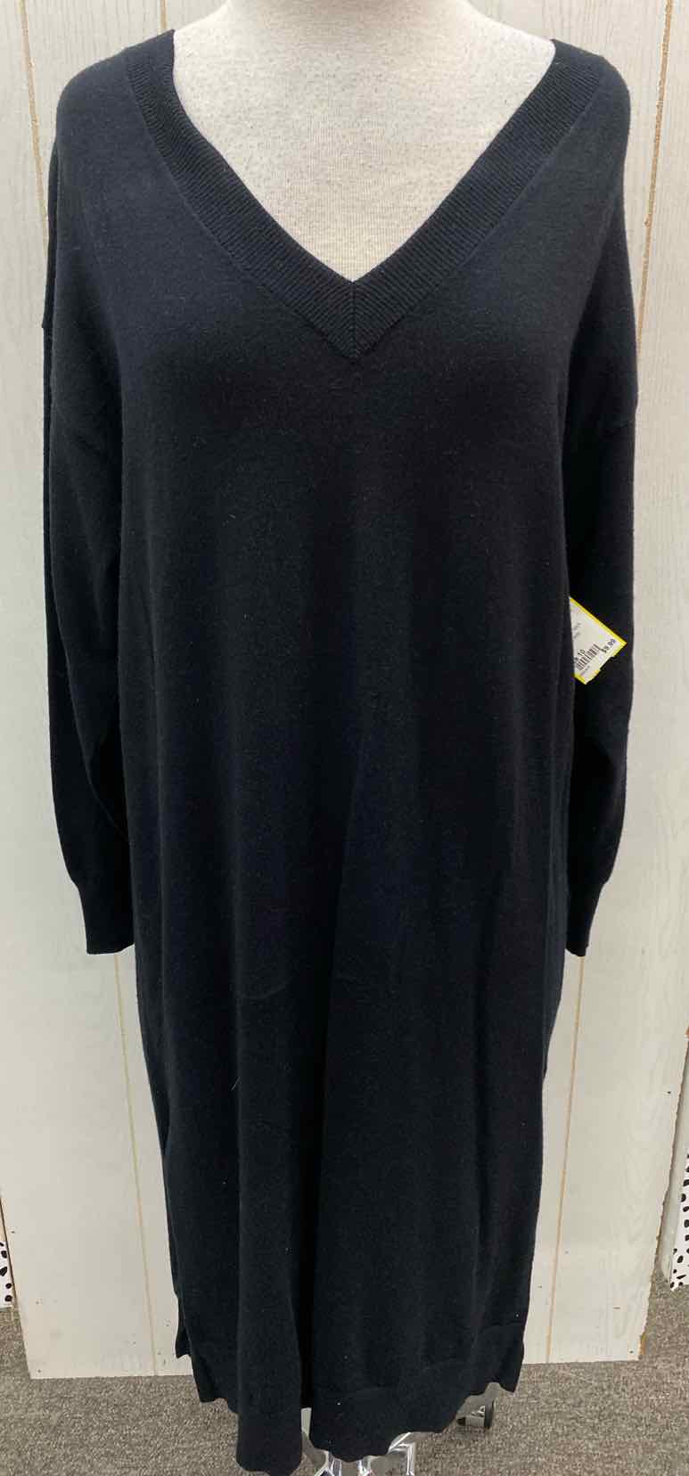 Charlie Paige Black Womens Size 10 Dress