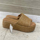US Shoe Size 10 Tan Womens Sandals