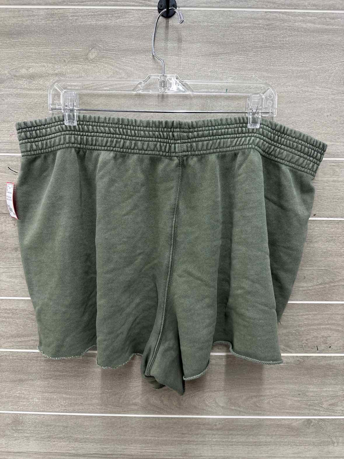 AERIE Size XL Olive Womens Shorts