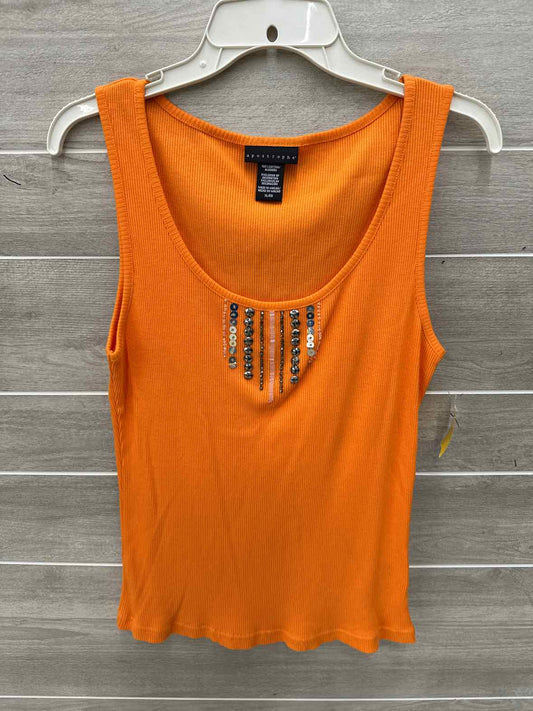 Apostrophe Orange Junior Size XL Tank Top