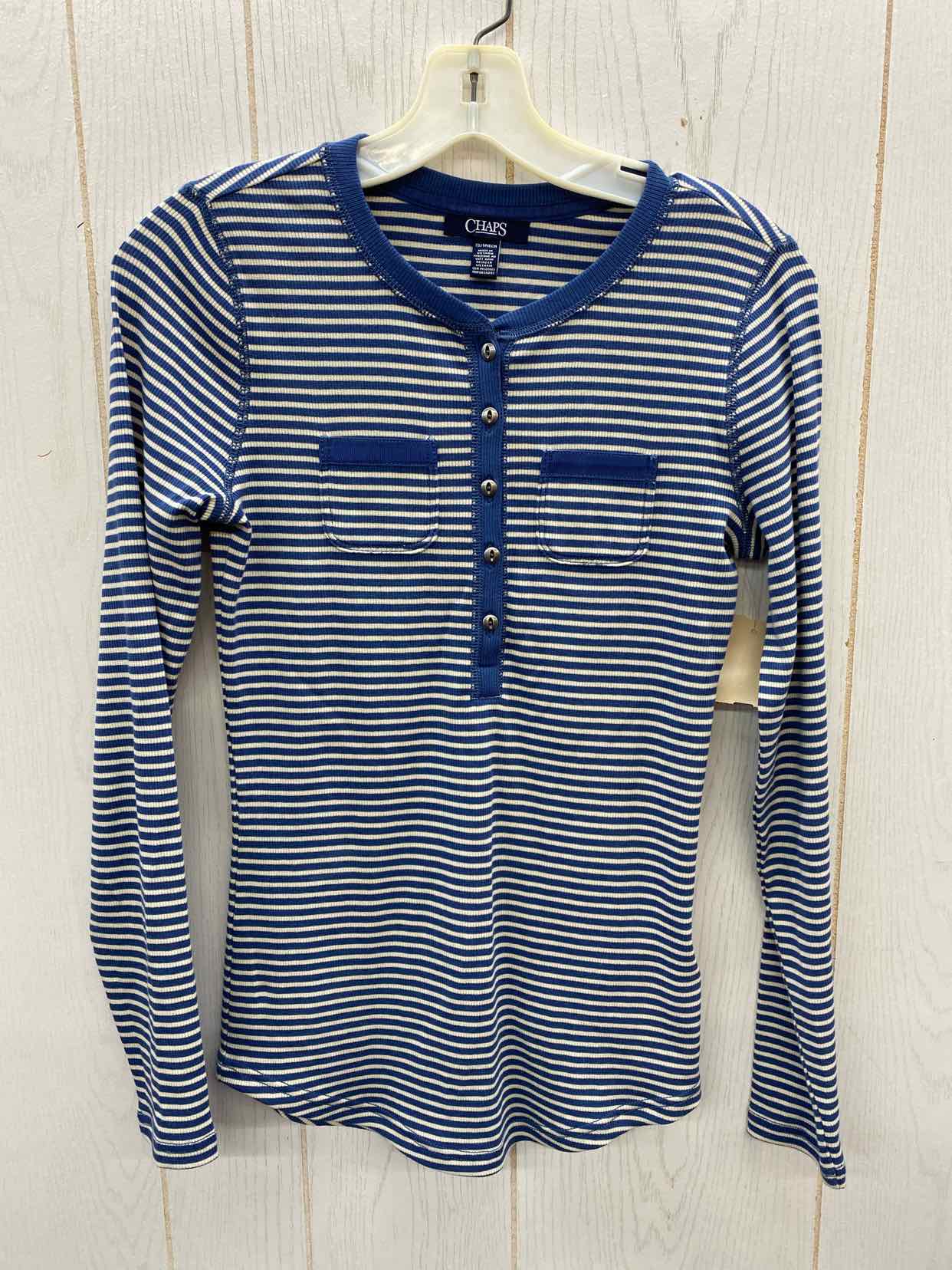 Chaps Blue Womens Size XS Shirt