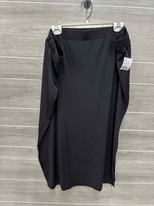 Roamans Size 26/28 Black Plus Skirt