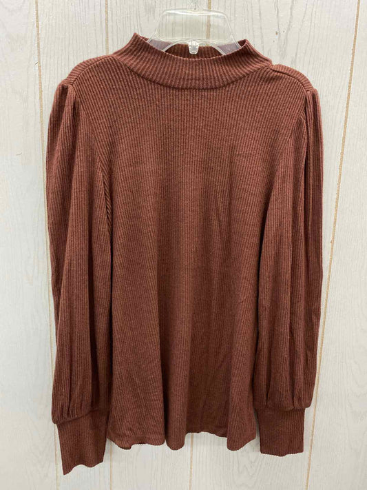 Maurices Brown Womens Size Small Shirt