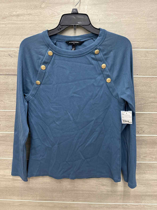 WHBM Size L Blue Womens Shirt