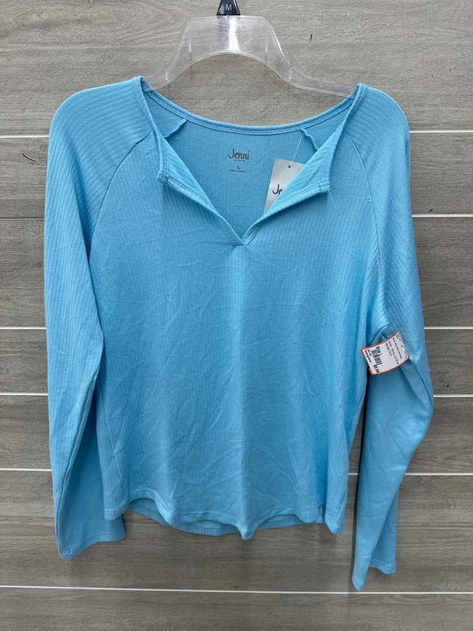 Size L Blue Womens Shirt