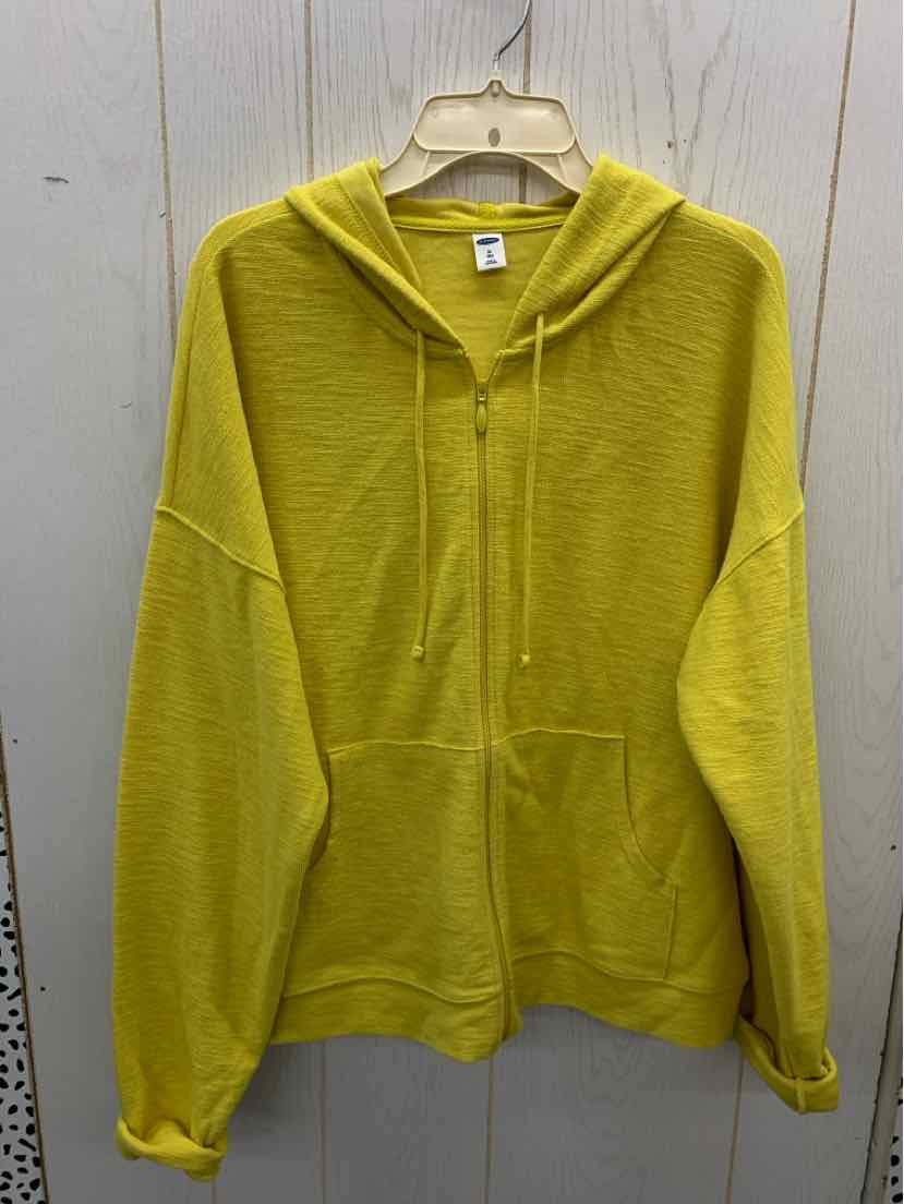 Old Navy Yellow Womens Size XL/Tall Sweatshirt